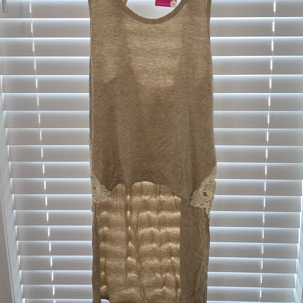 Tan tank top